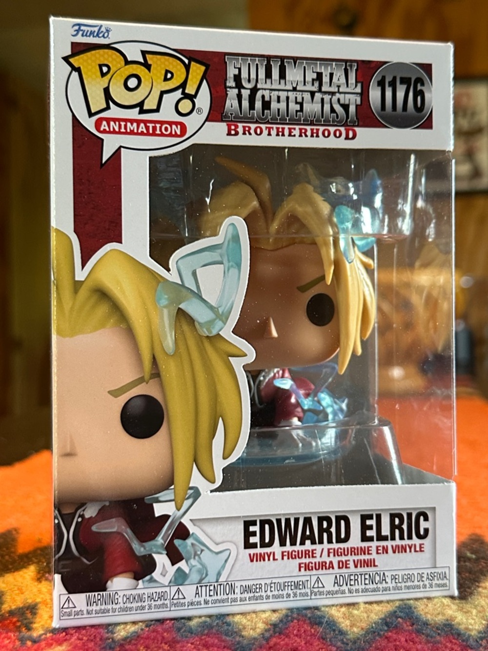 Funko Edward Elric Blonde with Aqua Alchemy Accents